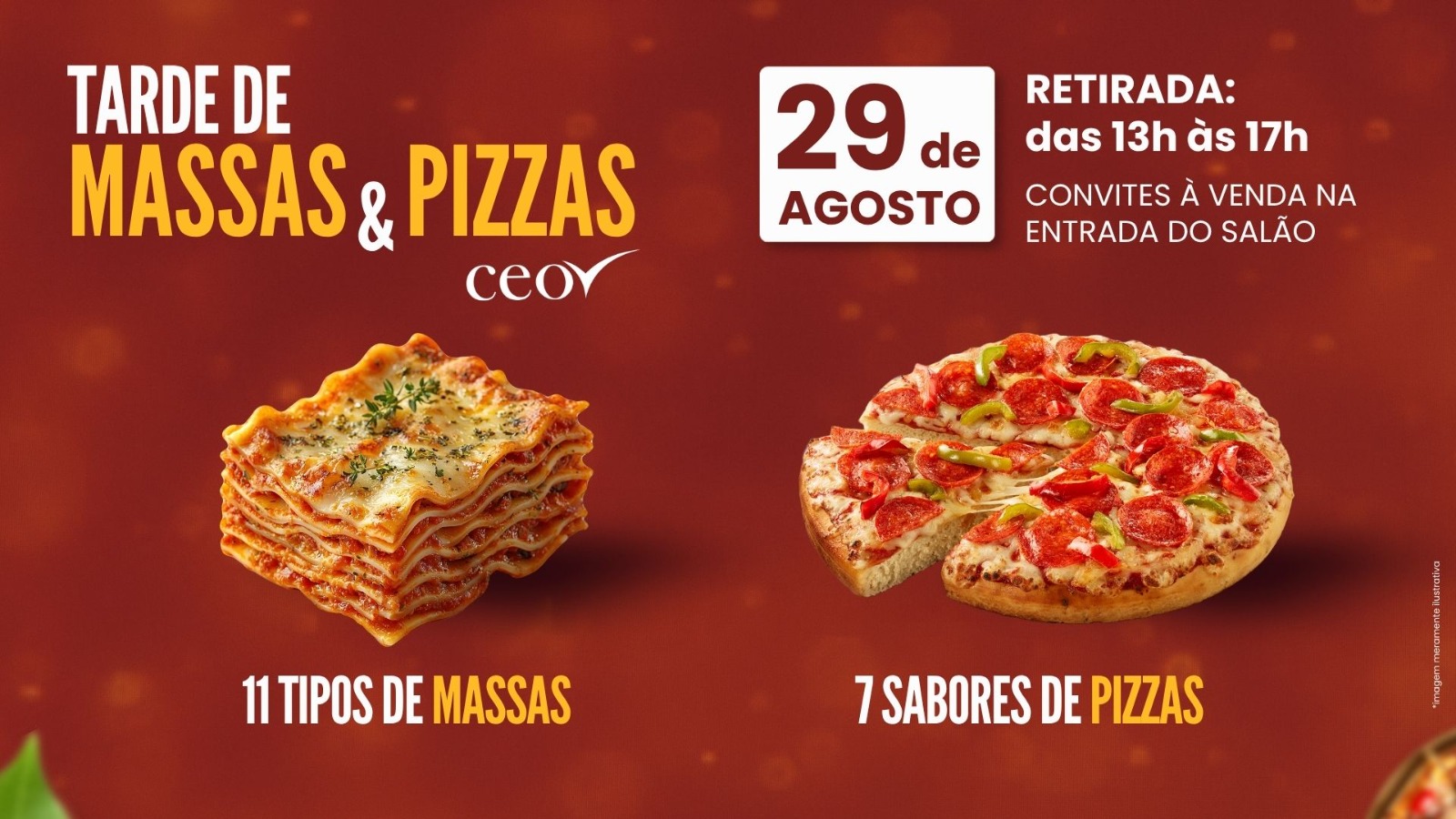 Tarde de Massas e Pizzas